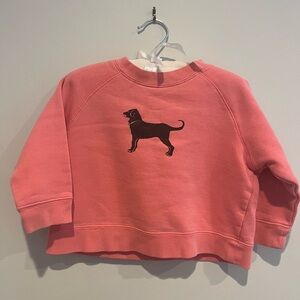 The Black Dog Pink Sweatshirt